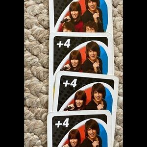 Camp Rock Disney Uno Cards